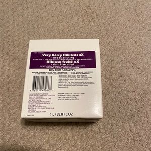 Starbucks Very Berry Hibiscus Refresher.